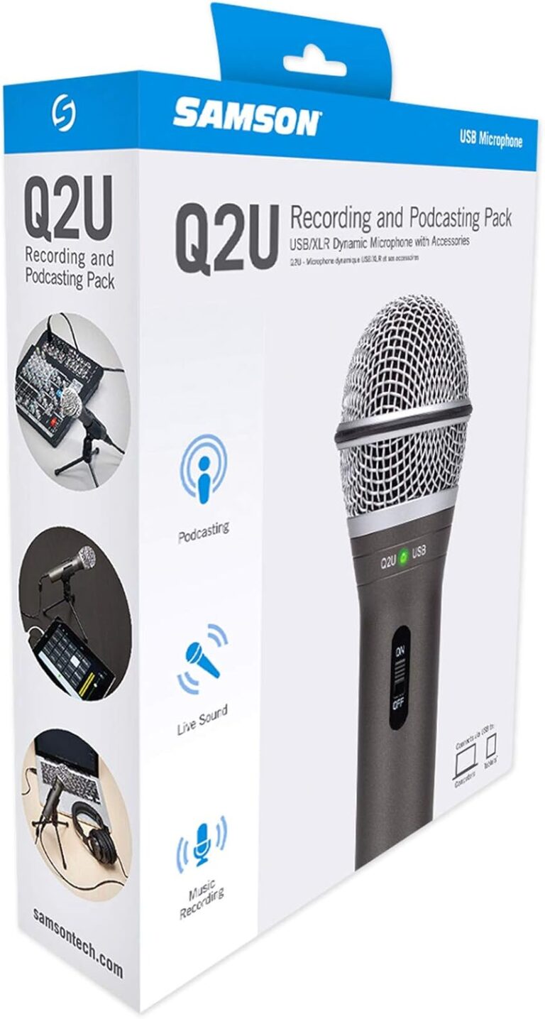 Samson Q2U or Blue Yeti